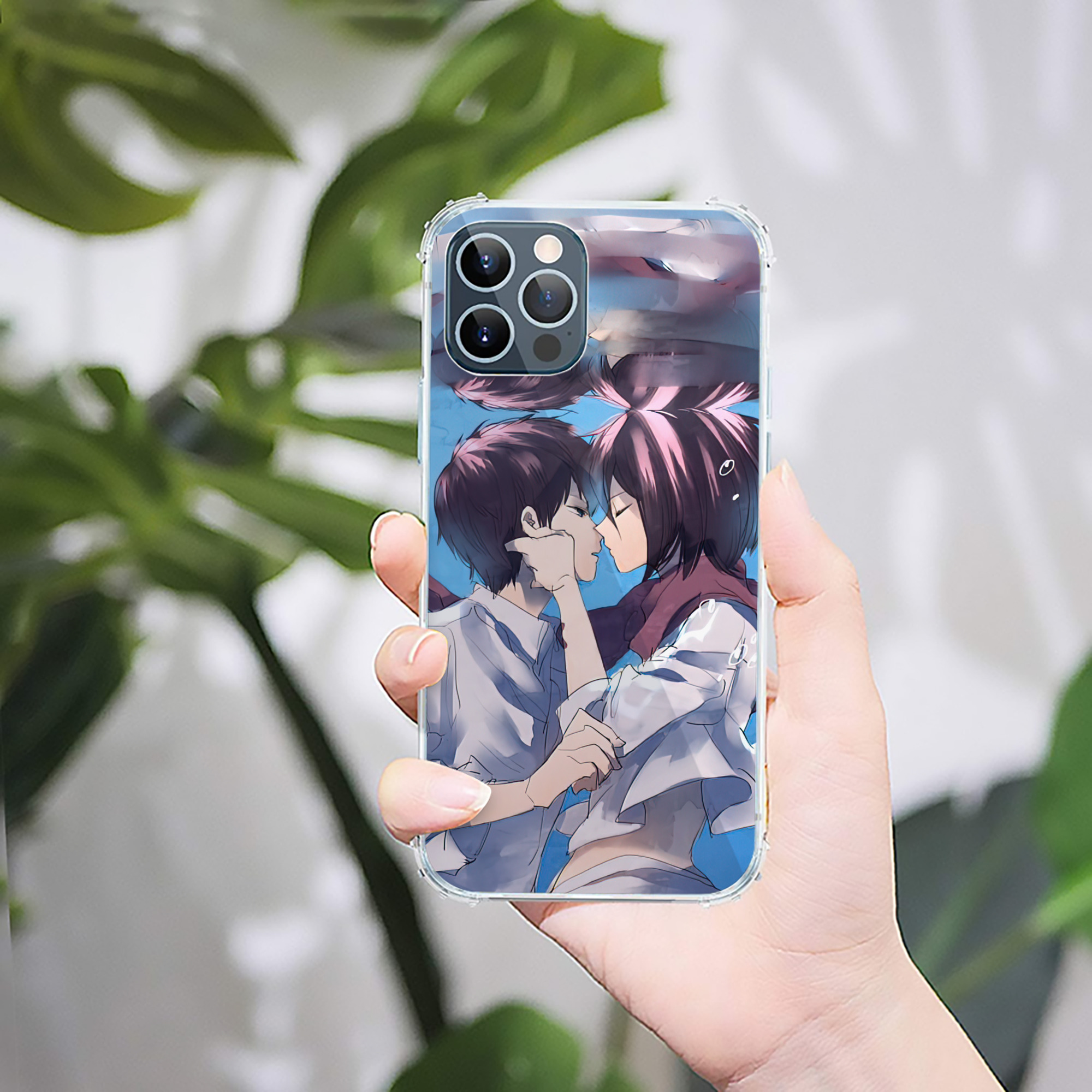 （画像用） 進撃の巨人 Attack on Titan 【iPhone 12シリーズ対応】透明スマホケース（クリアソフトケース）